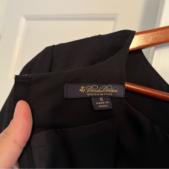 NWOT - Brooks Brothers Elegant Black Dress - Picture 4 of 5